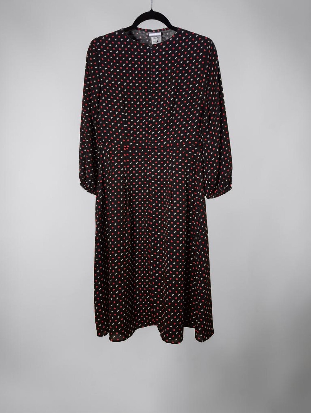Ann Taylor Factory polka dot long-sleeve midi dress 4